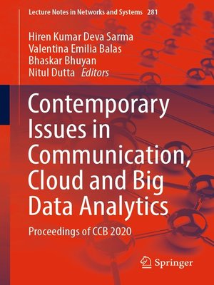 cover image of Contemporary Issues in Communication, Cloud and Big Data Analytics